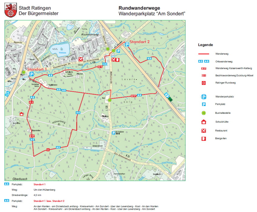 Ratinger Wanderweg A6