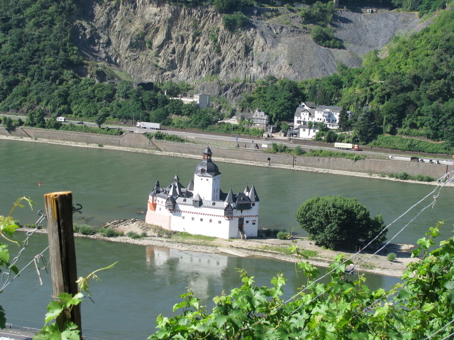 Rheinsteig Kaub nach Lorch