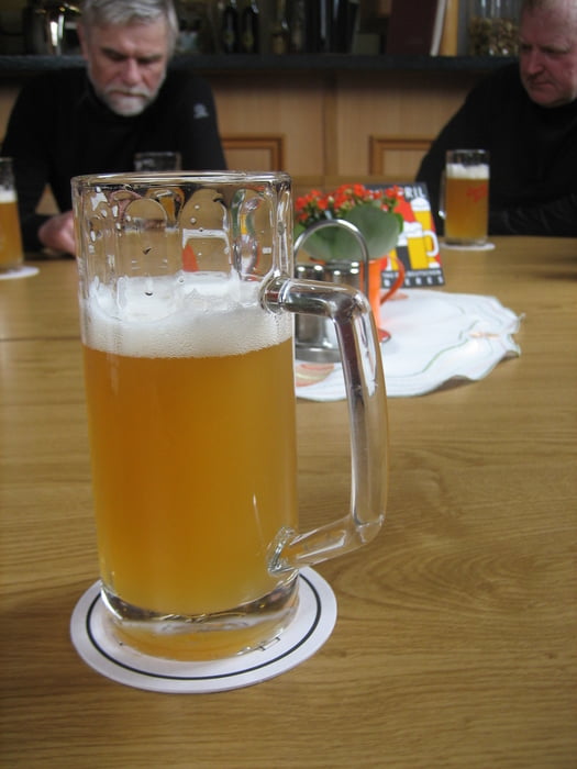 Auf ein  Bier zum Erlbacher Brauhaus 14.04.2012