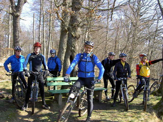 Sonntags Tour mit dem Bike Treff Niefern in den Stromberg