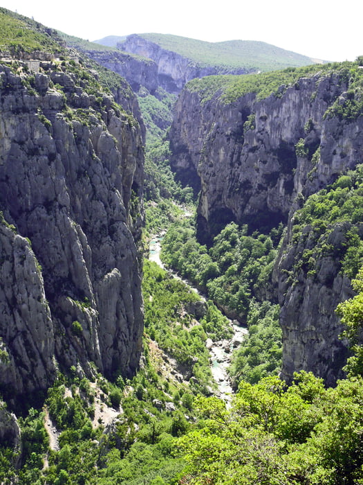 Gorges du Verdon  Südlich von Les Salles sur Verdon bis Tunnel