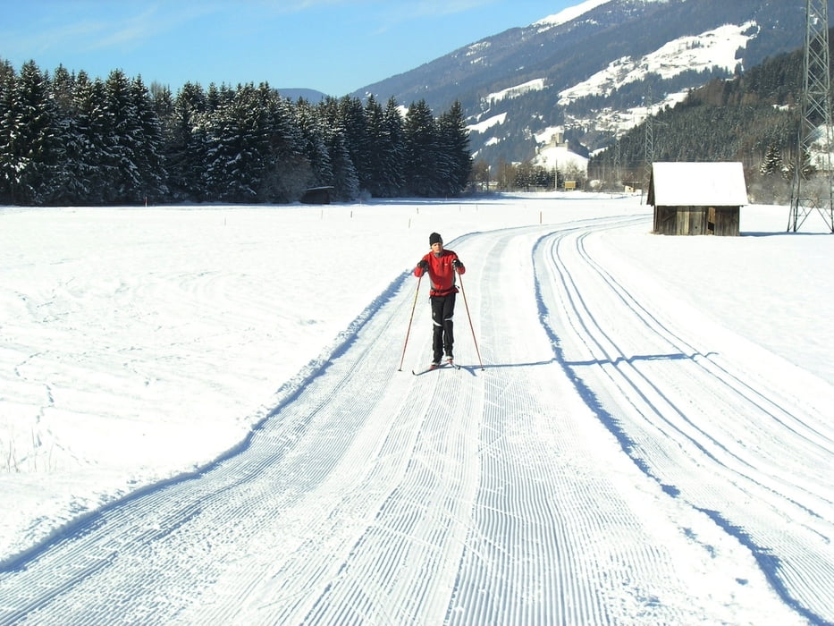 Cross-country skiing in Tassenbach 