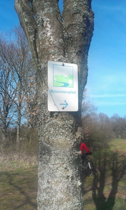 Tails auf dem Rötelsteinpfad