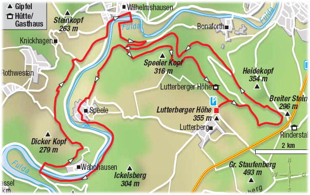 Biken an der A7
