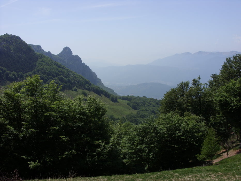 Luganersee: Lugano - Tesserete - Val Cola - San Lucio - Denti Della Vecchia