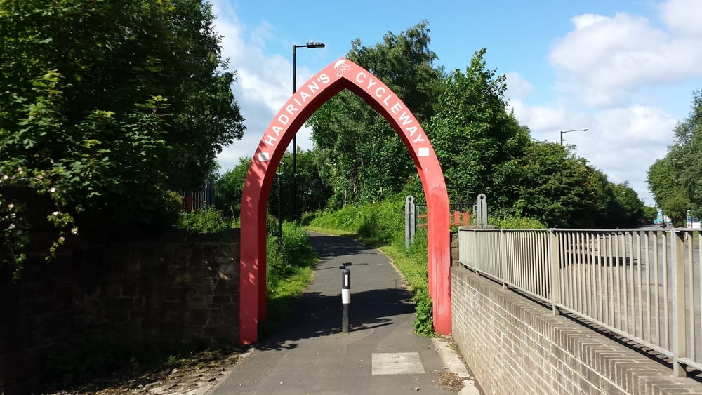 Dag/ Day 1 Hadrianus muur (Hadrian's wall) en Wainwrights Coast tot coast