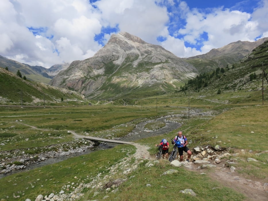Mit dem MTB in 3 Tagen Livigno umrundet, 1. Etappe