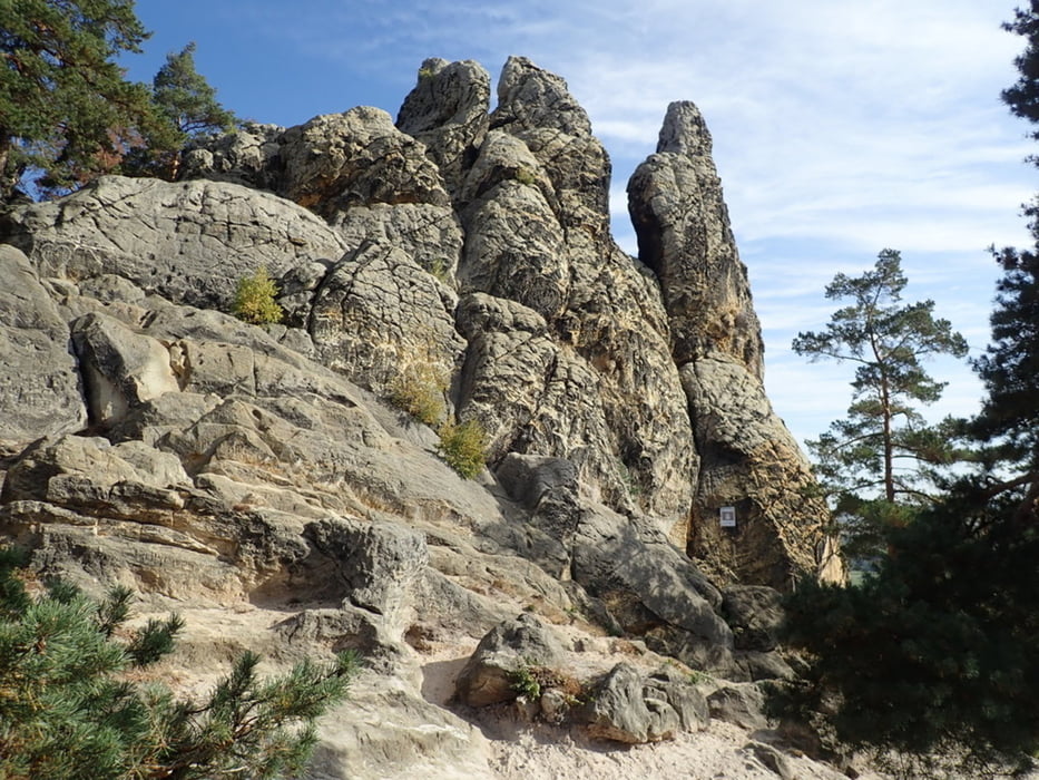 Teufelsmauer Blankenburg - Schloss Blankenburg - Luisenburg