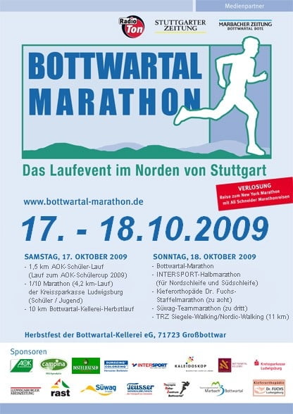 Bottwartal - Halbmarathon 2008