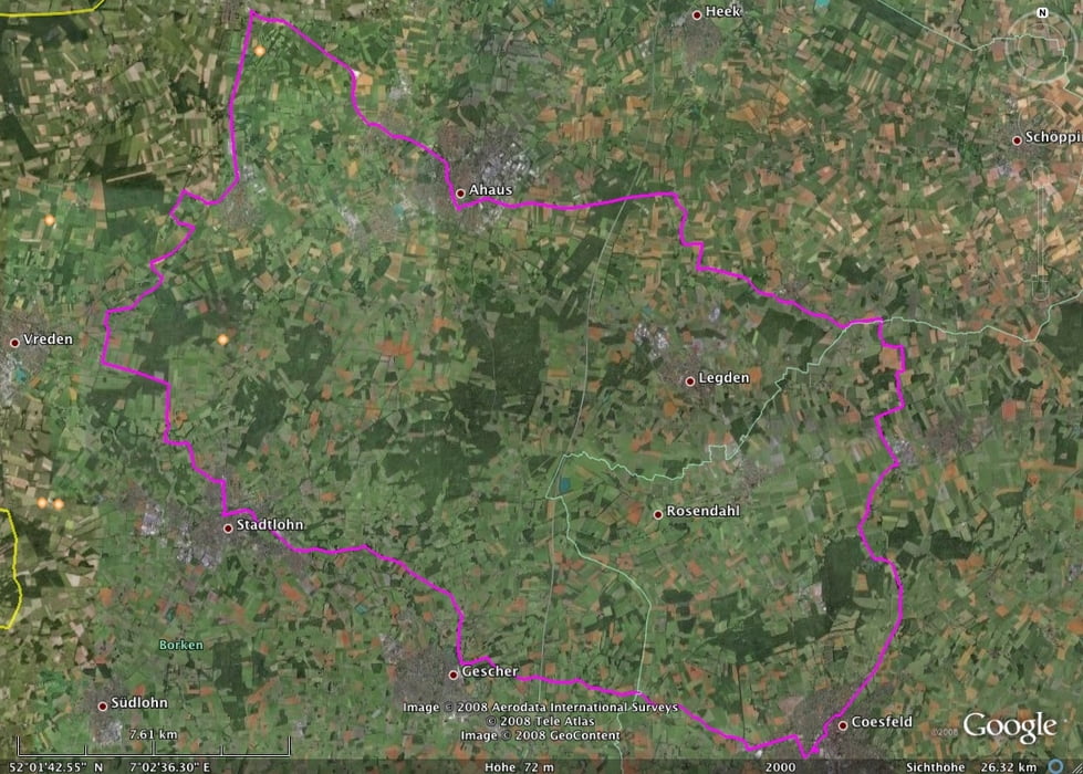 82km-COE-Gescher-Stadtlohn-Vreden-Ottenstein-Alstätte-Wessum-Ahaus-Osterwick-COE