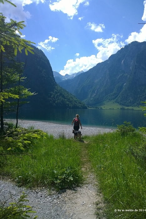 Von St. Bartholomä einmal ums Watzmannmassiv