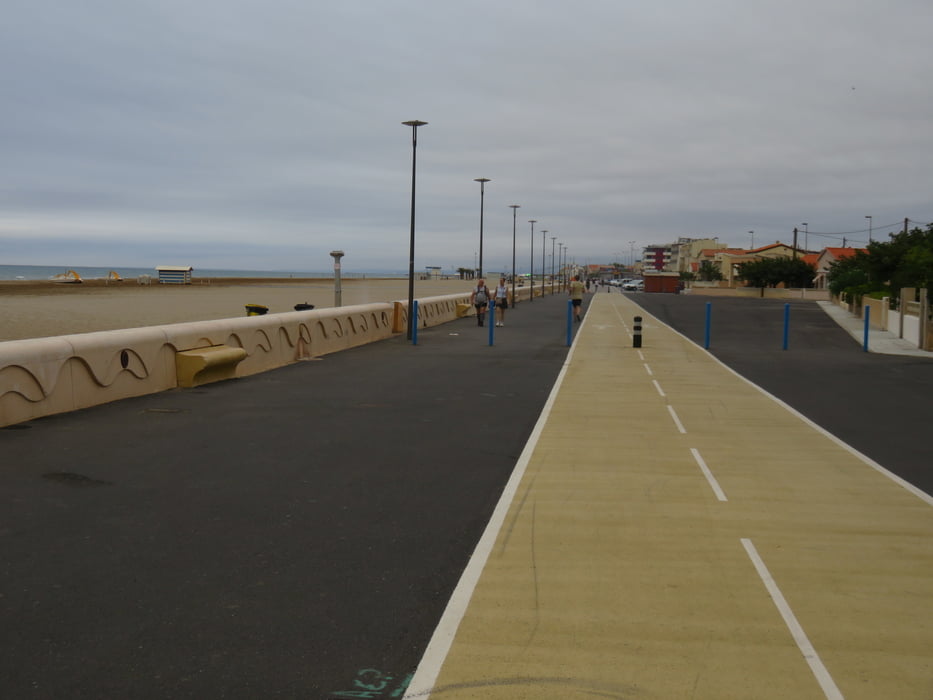 Pierrelatte – Carcassonne – Pierrelatte  Etappe 7 – Narbonne Plage bis Carnon Plage