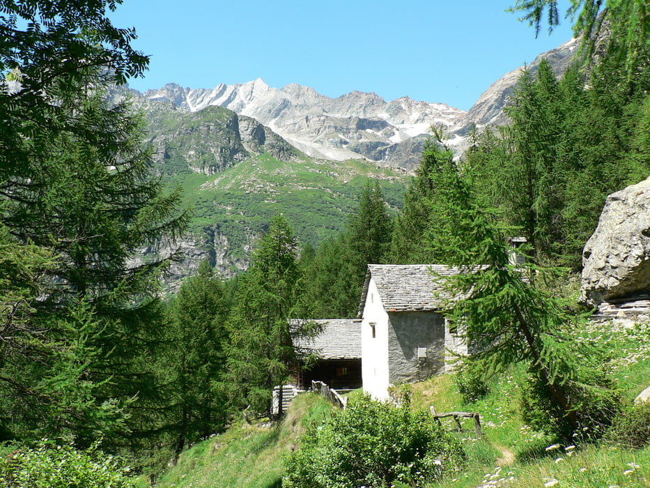 Risalendo il sentiero del Vallaro