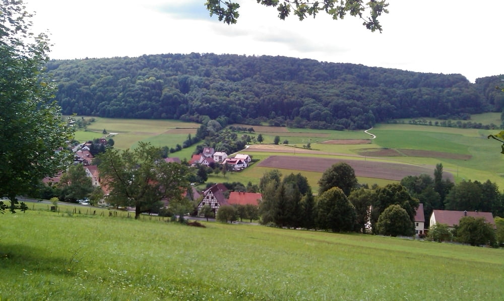Wandern Franken: Happurg/Kainsbach-über die Jura-Höhen