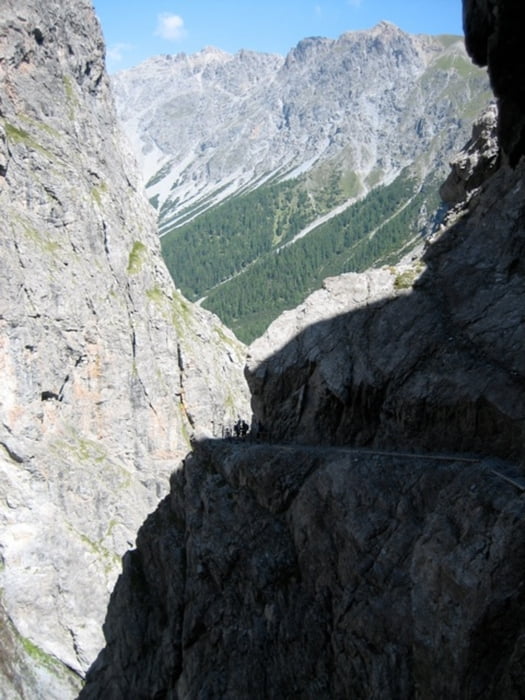 Sesvenna -  Uina-Schlucht - Cruschetta