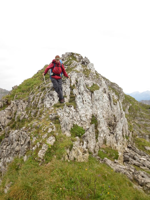 Vom Soiernhaus auf die Krapfenkarspitze