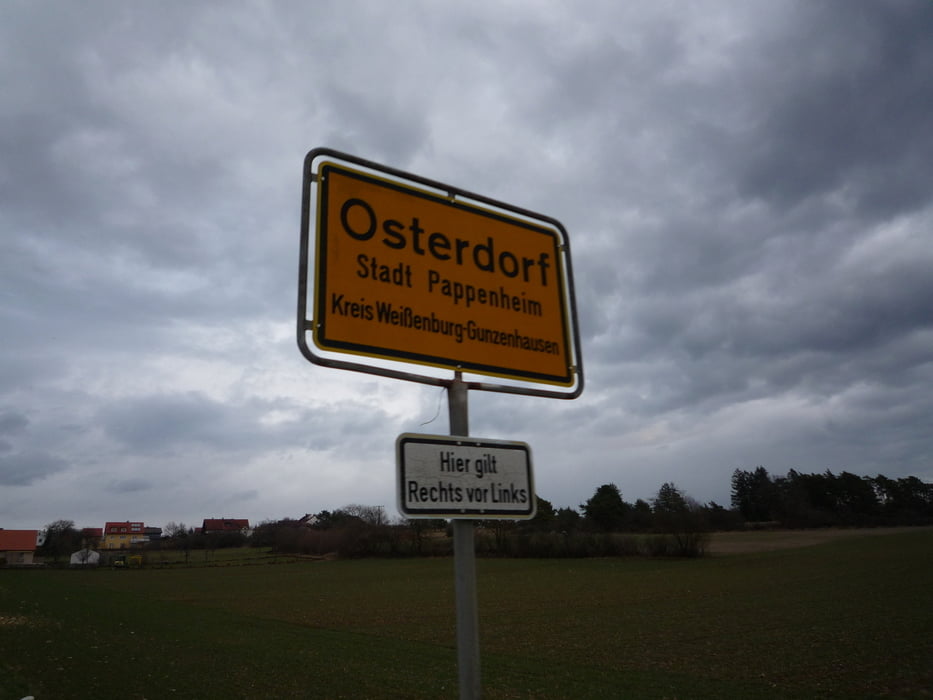 1000 km von Osterdorf  "Die Große8" 2010