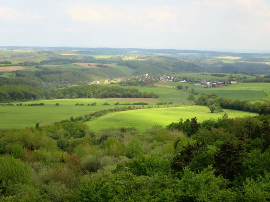 eine der Aussichten vom Turm aus