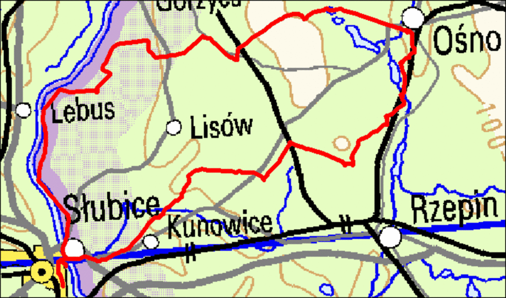 061) Frankfurt - Pamiecin - Osno - Frankfurt