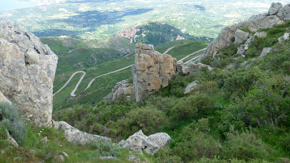 130519 Korsika: hoch über der Balangne