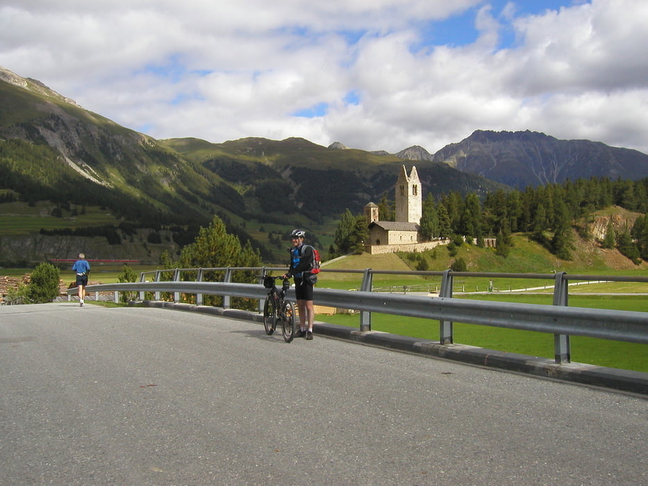 Inn-Radtour von St.Moritz bis Ardez