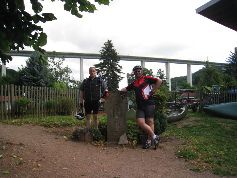 Rennsteig in 4 Tagen - Tag 1 von Hörschel zum Spiessberghaus