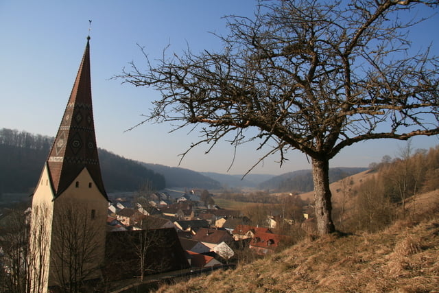 Weißenburg nach Eichstätt, durch den Stadtwald (von Mittelfranken nach Oberbayern)