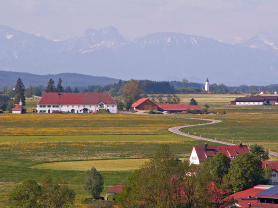 Erpfting - Waal - Oberostendorf - Altenstadt - Kinsau - Erpfting
