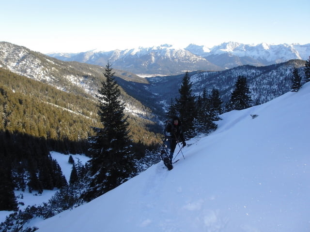 Picknick im Schnee
