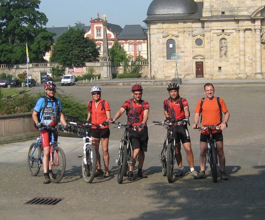 Mit dem Mountainbike von Fulda nach Friedberg