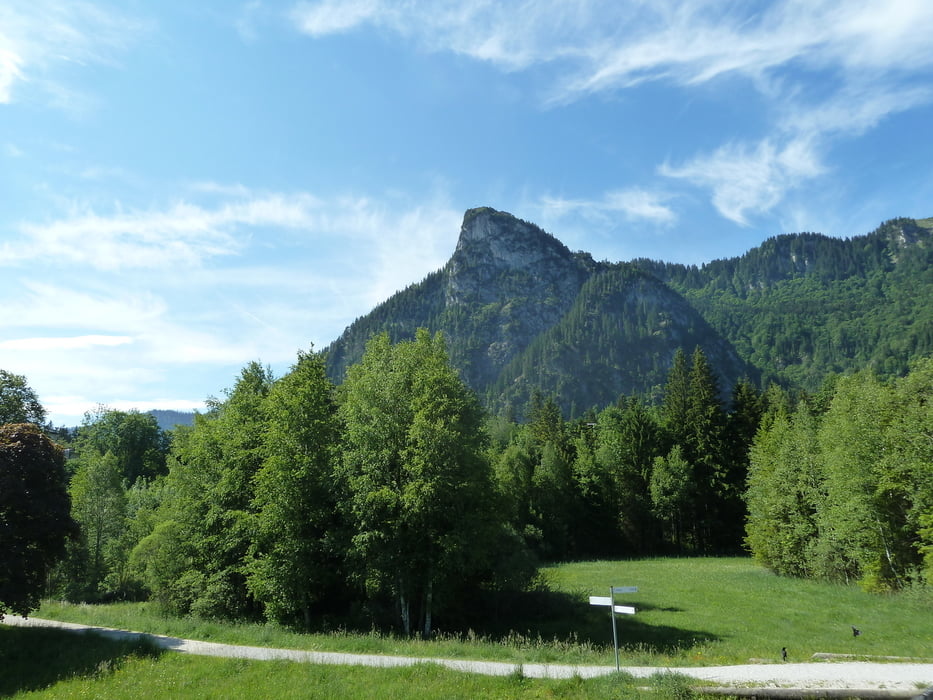 Kofel -Oberammergau- aus Rother Wanderführer -Zugspitze- Nr.9