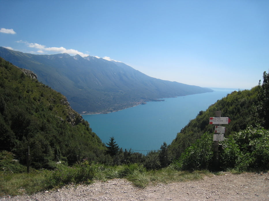 Torbole-Riva-Pregasina-Passo Rochetta-Passo Notte-Limone