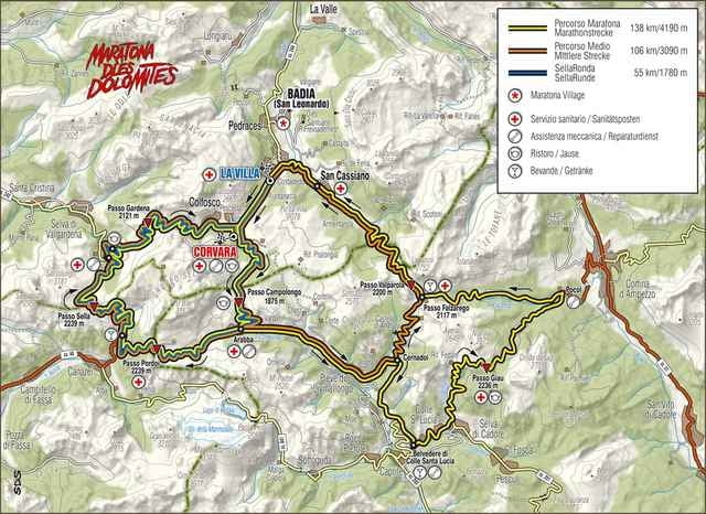 Corvara - Maratona dles Dolomites 2006