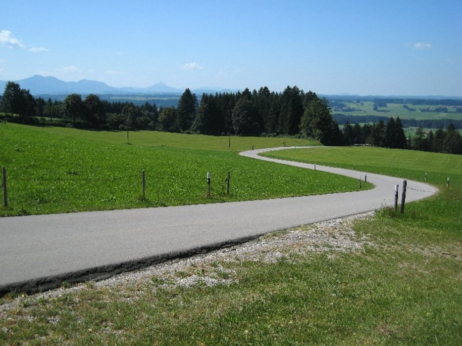 Von Kaufering auf den Auerberg