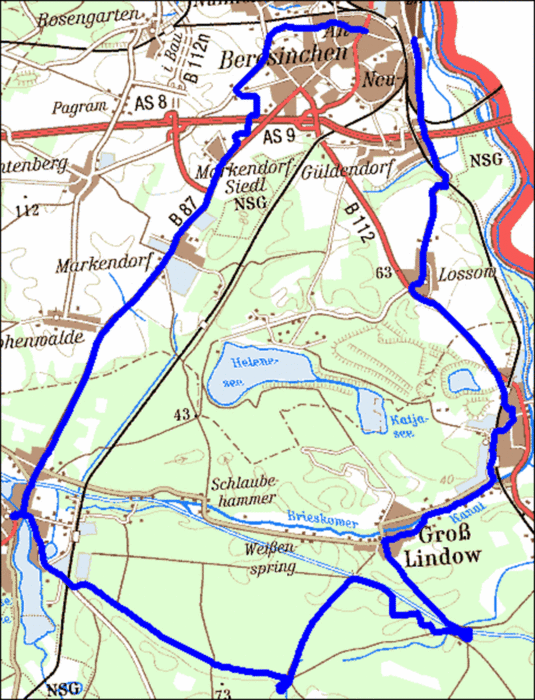 064) Frankfurt - Rotfließgebiet - Frankfurt
