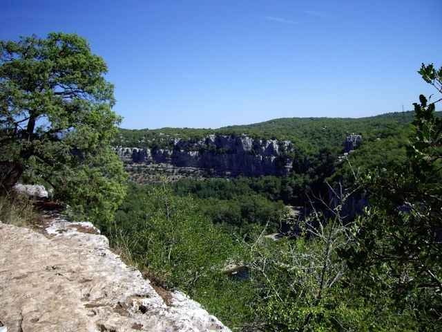 La corniche du Chassezac