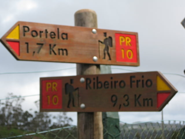 Ribero Frio nach Portela
