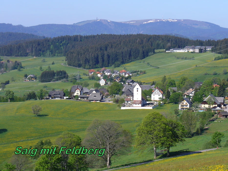 Rundweg Saig - Titisee