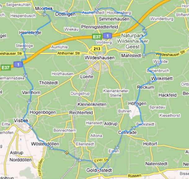 Trainingsrunde: Dötlingen