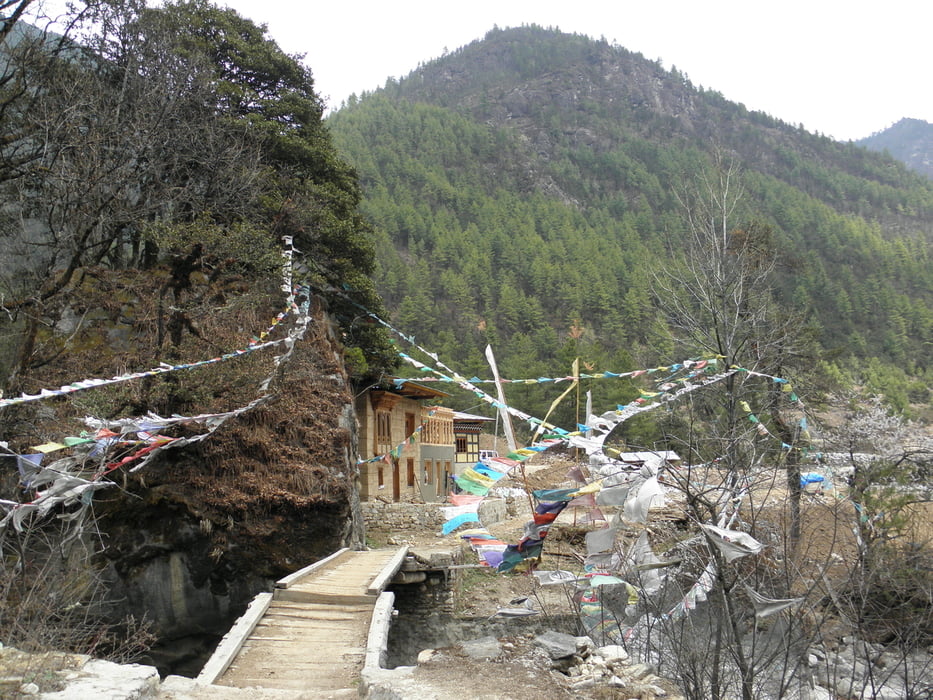 Trekking um den Jumolhari - 1. Etappe