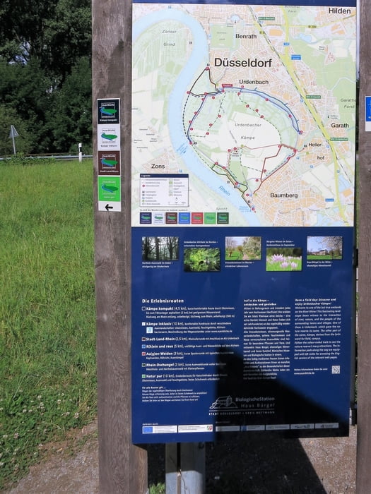 an der "Urdenbacher Kämpe" (Düsseldorf)