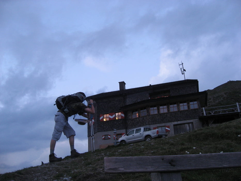 Karnischer Höhenweg: Tag 0: Sillian (1103m) - Sillianer Hütte (2447m)