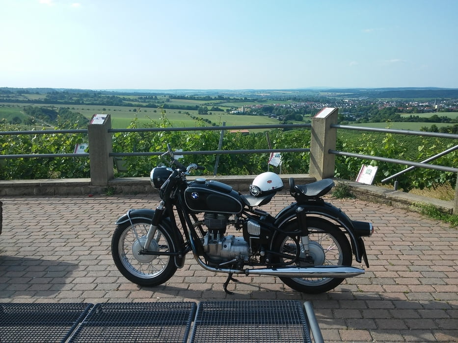 Oldtimertour Motorrad - Heuchelberg Stromberg