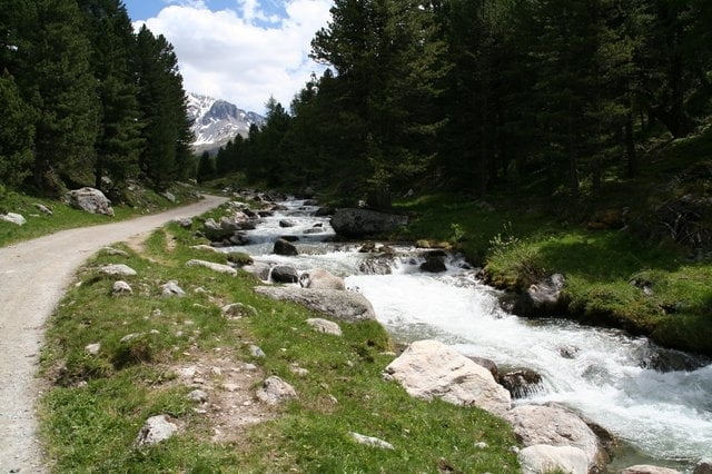 Alp Astras, Pass da Costainas (bei Scuol / S-charl)