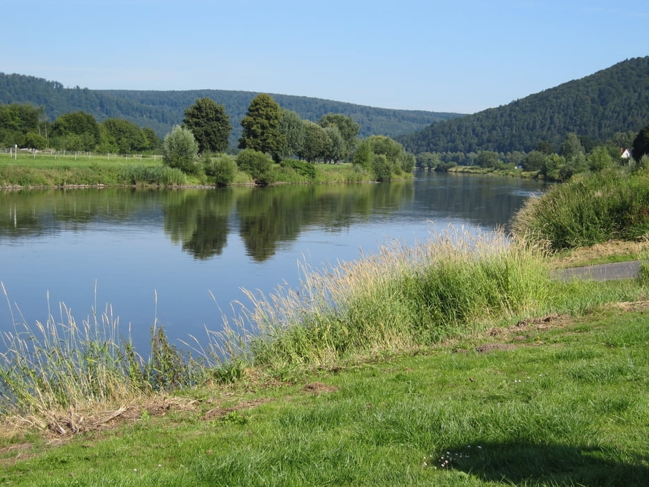 Weserradweg von Hann. Münden bis Bremerhaven 2015