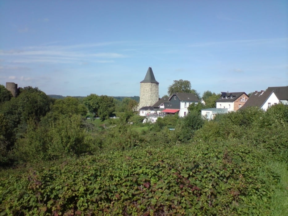 Hinauf zur kleinsten Stadt Deutschlands