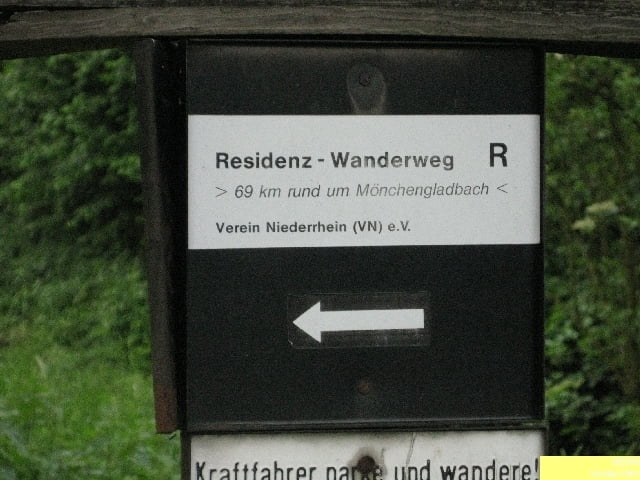 Gladbacher Touren: (R) der Residenzweg von Mönchengladbach