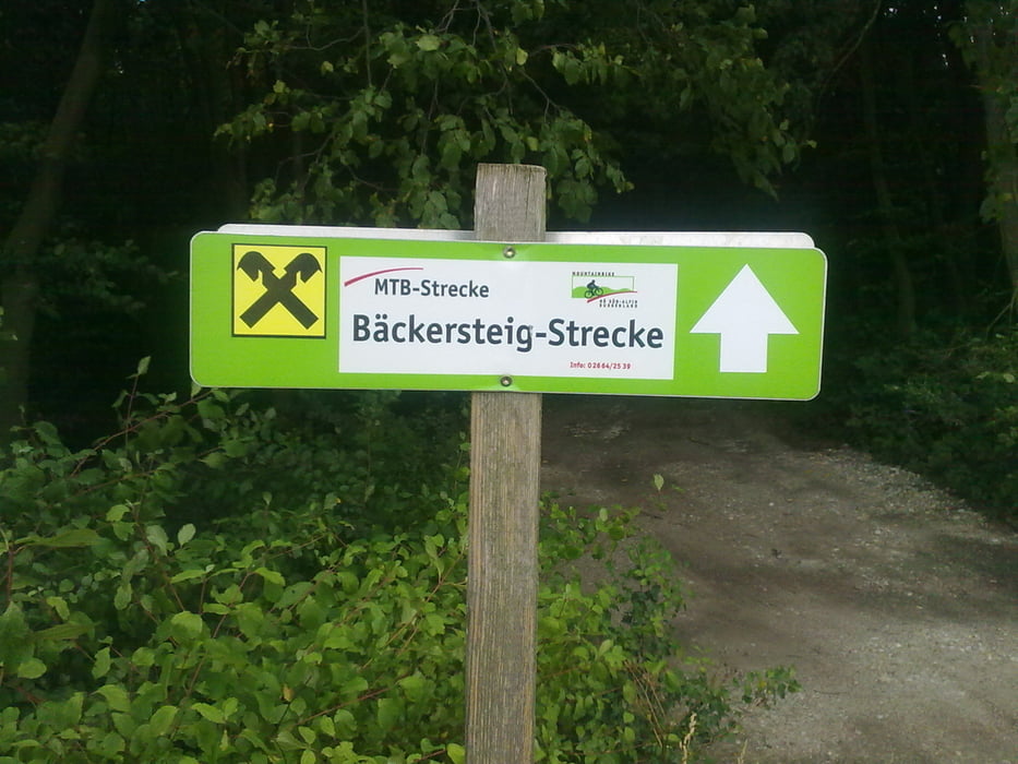 Leithawiesen-Bäckersteig-Strecke