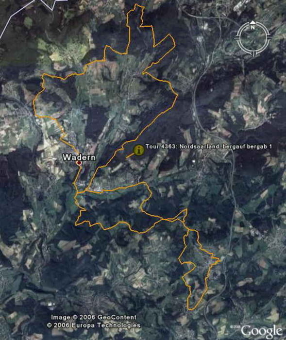 Nordsaarland  bergauf bergab 1