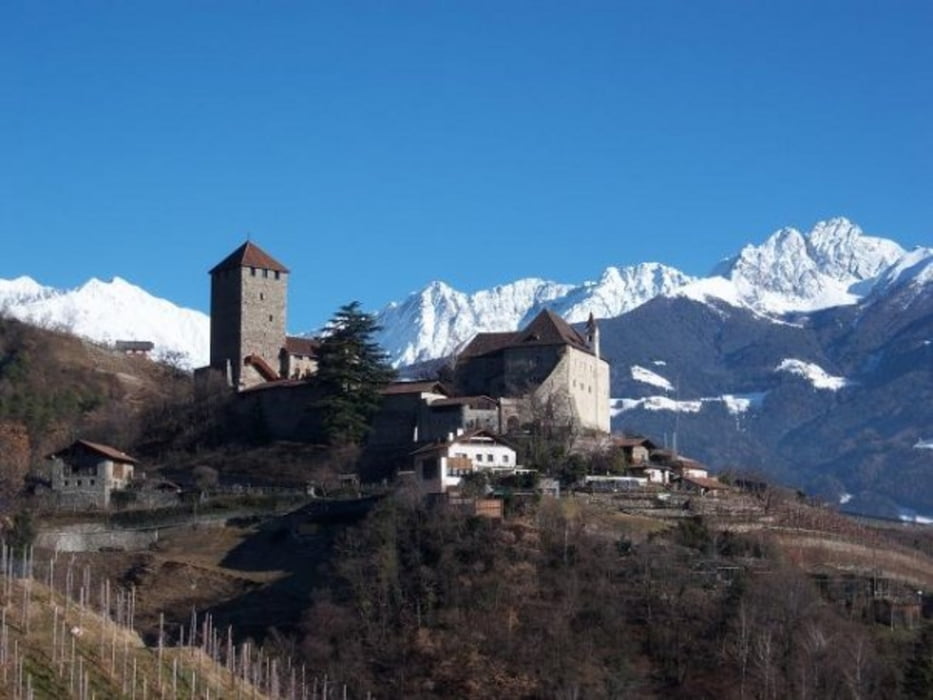 Meran, Tappeinerweg, Schloss Thurnstein, Schloss Dorf Tirol, Dorf Tirol, Zenoburg